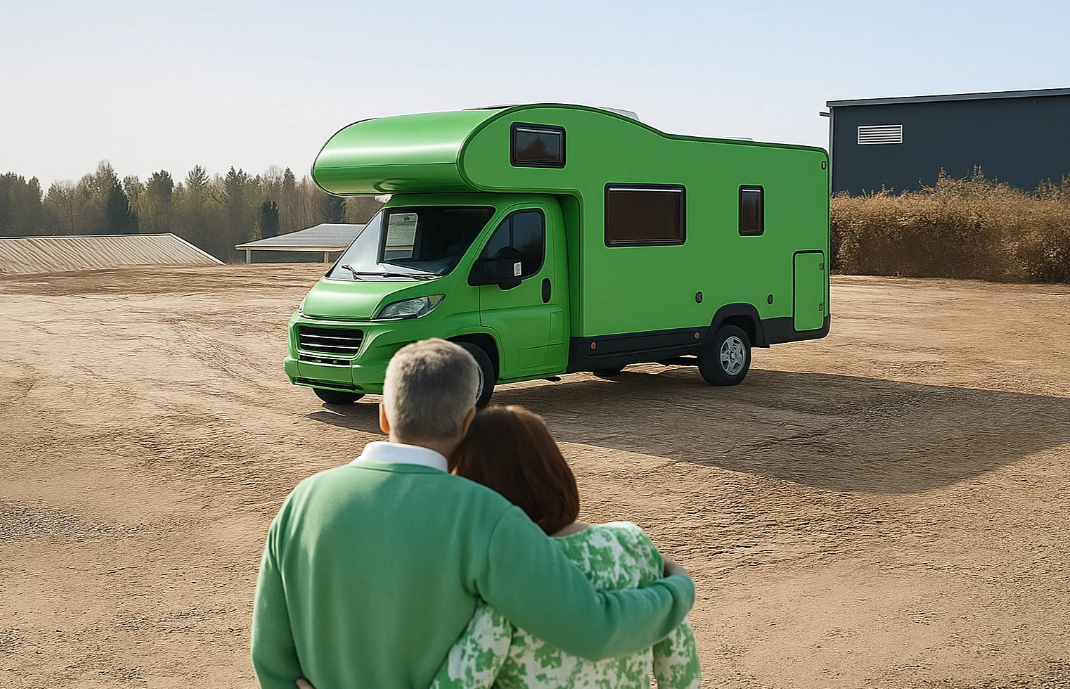 Reisemobil Hintergrund