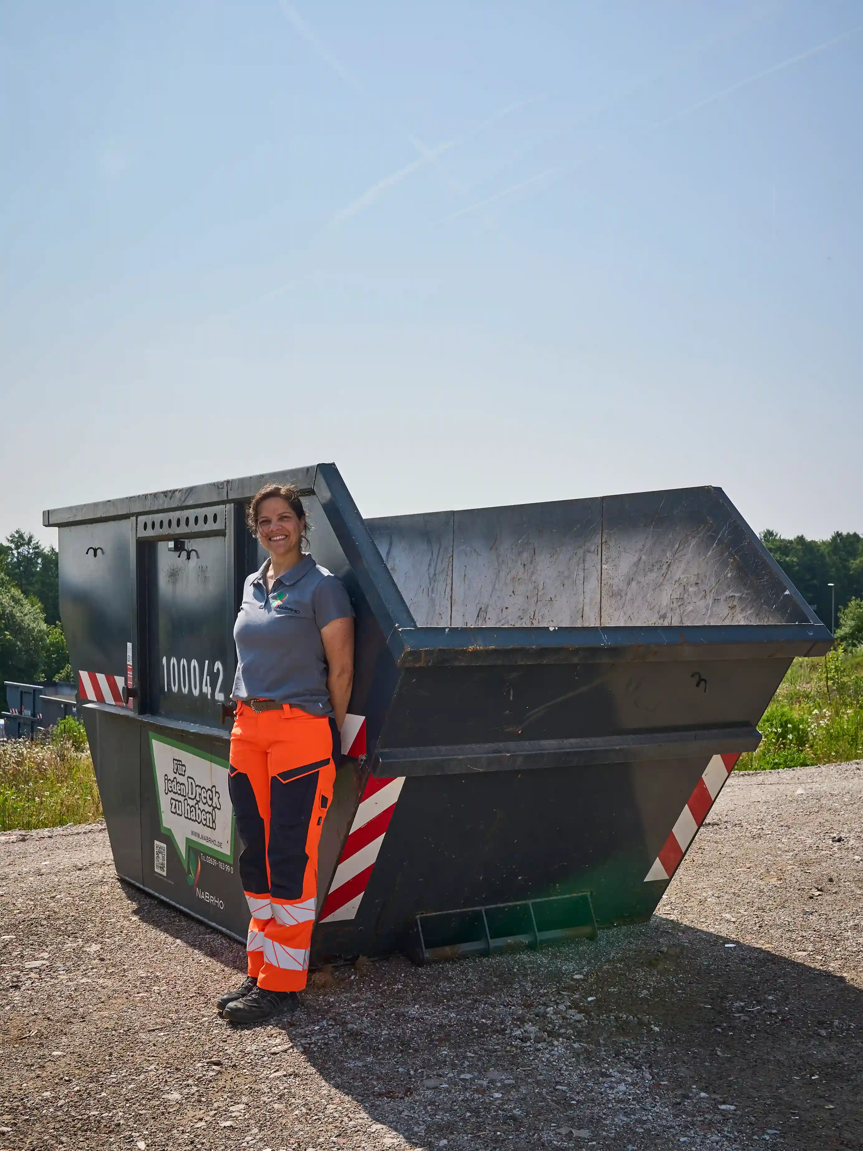 10m³ Container offen