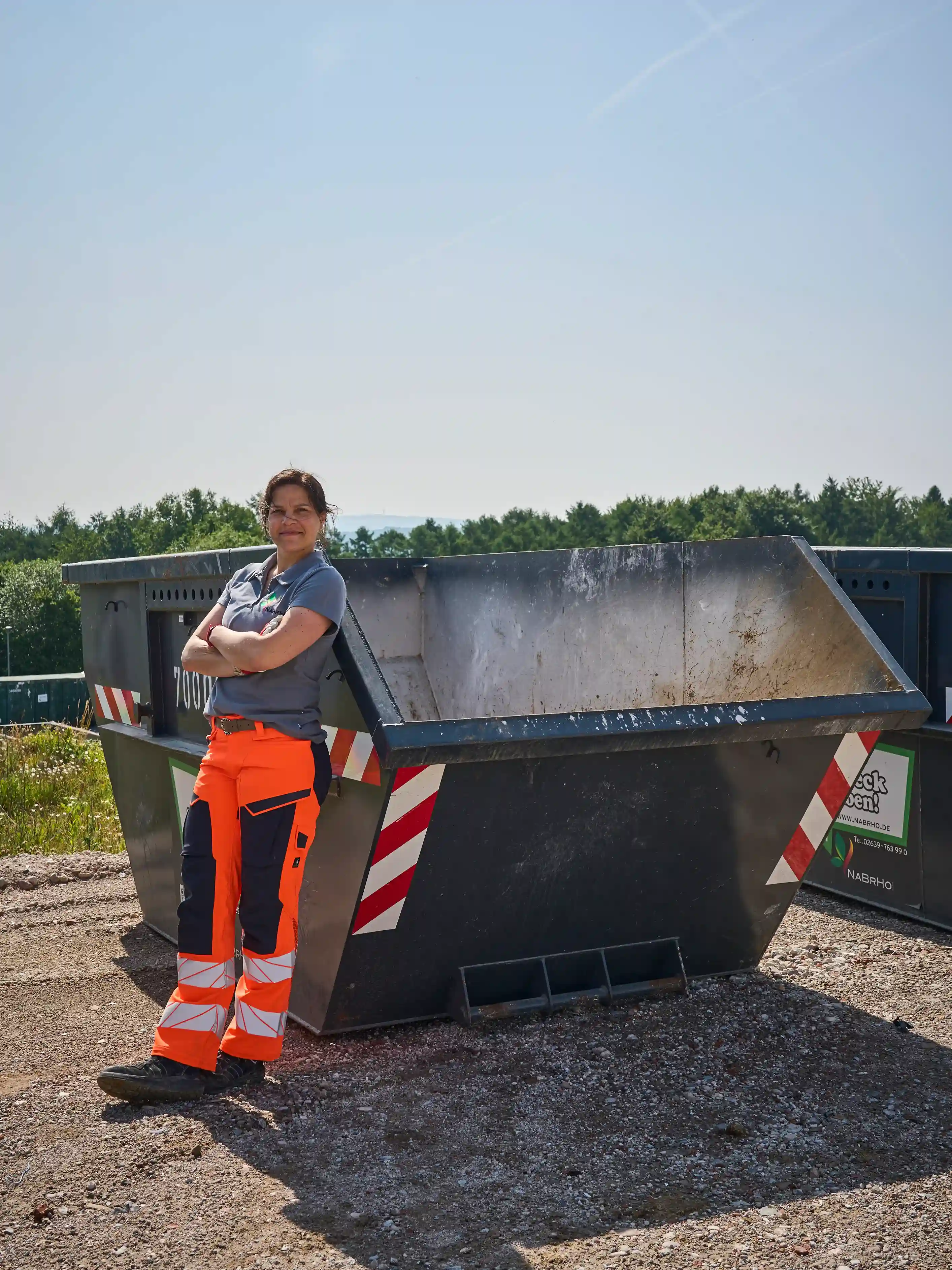 7m³ Container offen