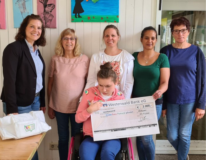 2.000 Euro für Kinderhaus Pumuckl